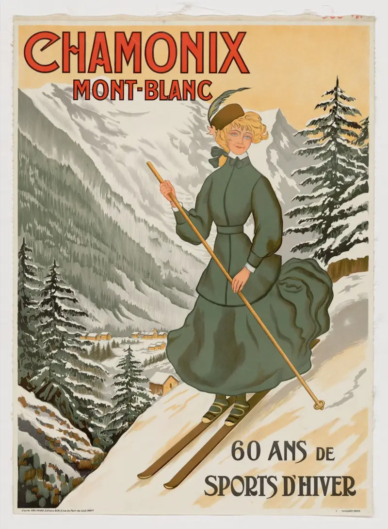 Chamonix Mont-Blanc av Abel Faivre