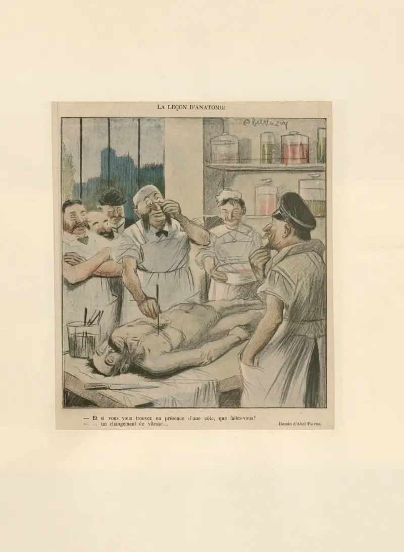 Anatomilektionen av Abel Faivre