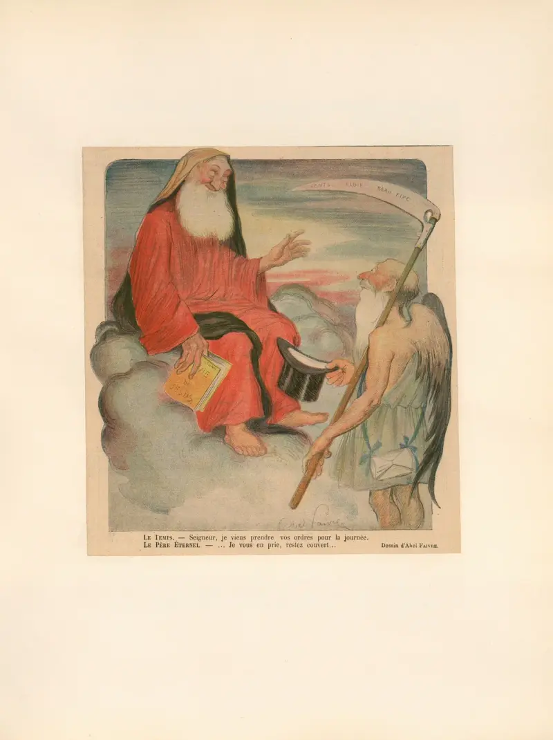 Le Temps. – Seigneur, je viens prendre vos ordres av Abel Faivre