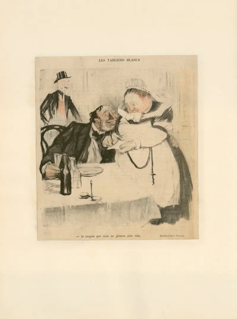 Die weißen Schürzen von Abel Faivre