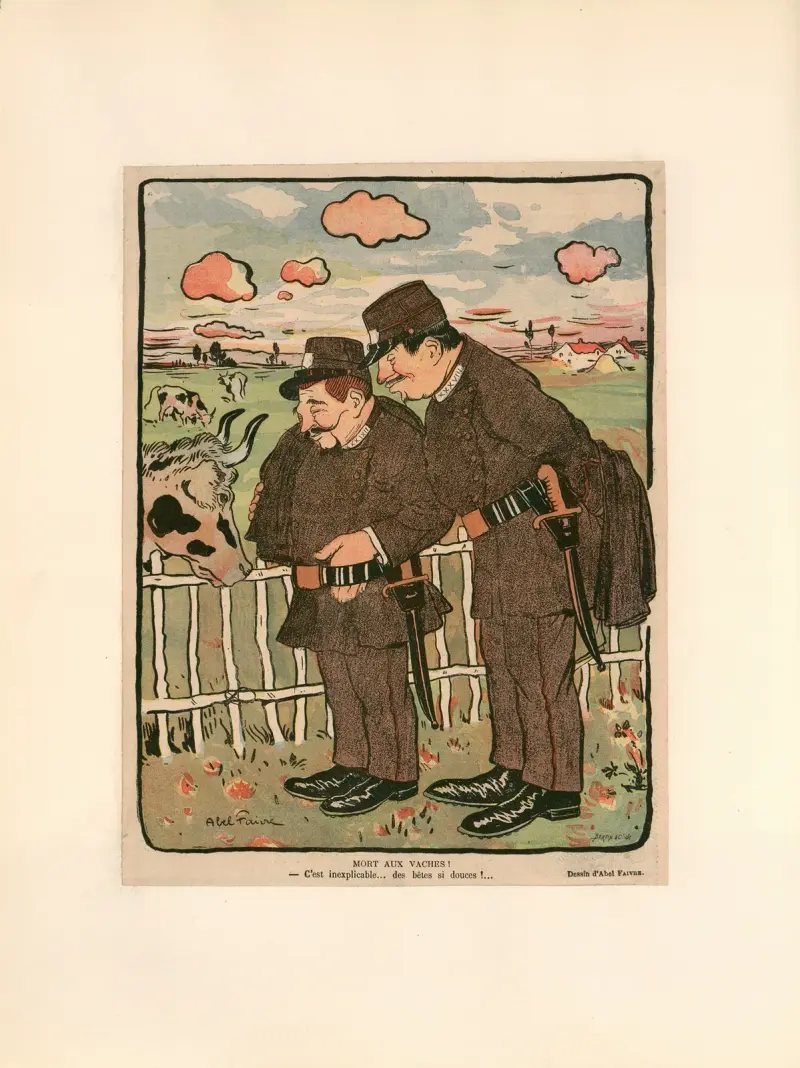 Mort aux vaches av Abel Faivre