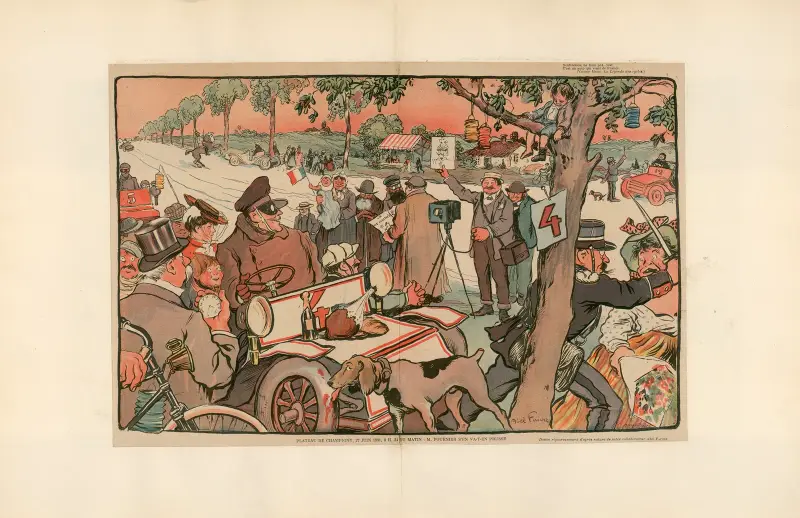 Plateau de Champigny, 27 juin 1901 av Abel Faivre