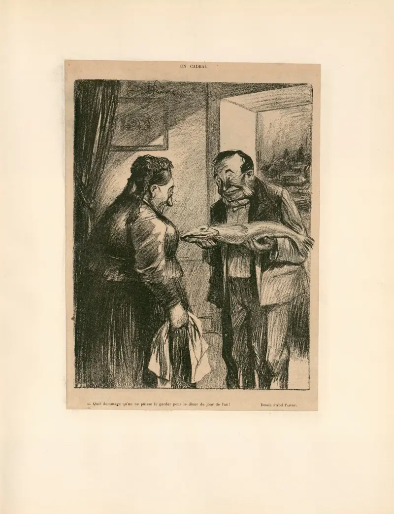 Un cadeau, Abel Faivre