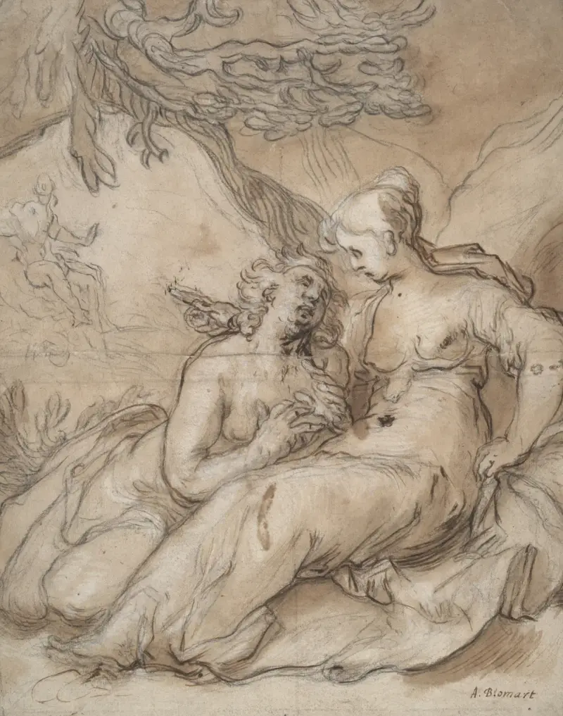 Ceres and Proserpina av Abraham Bloemaert