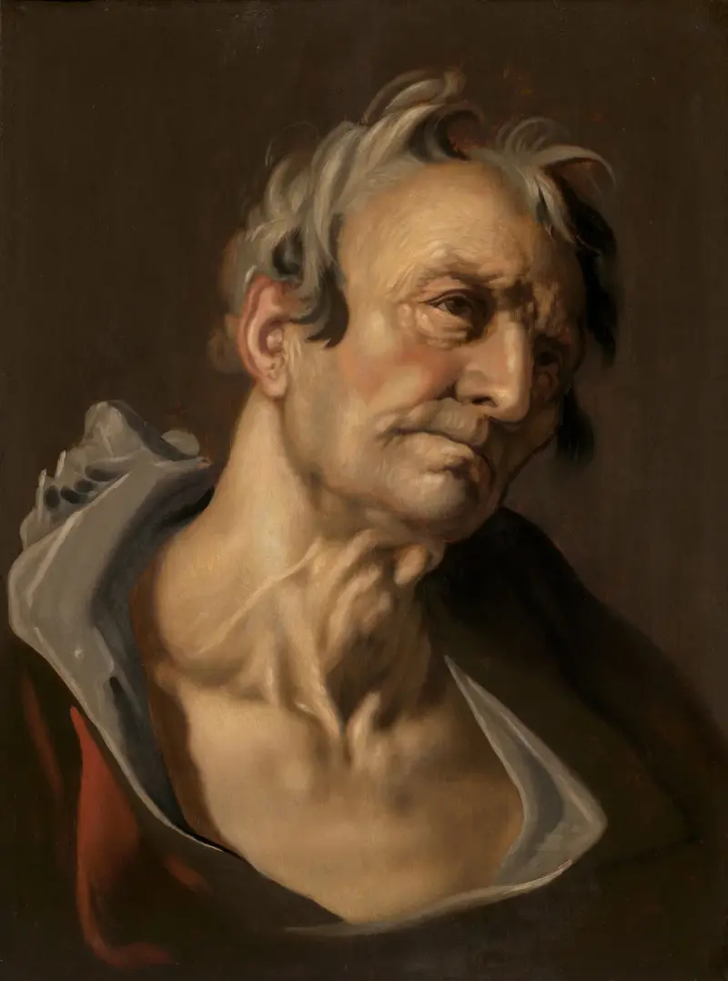 Head of an Old Man av Abraham Bloemaert