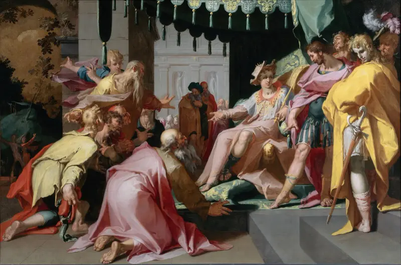 Josef och hans bröder av Abraham Bloemaert