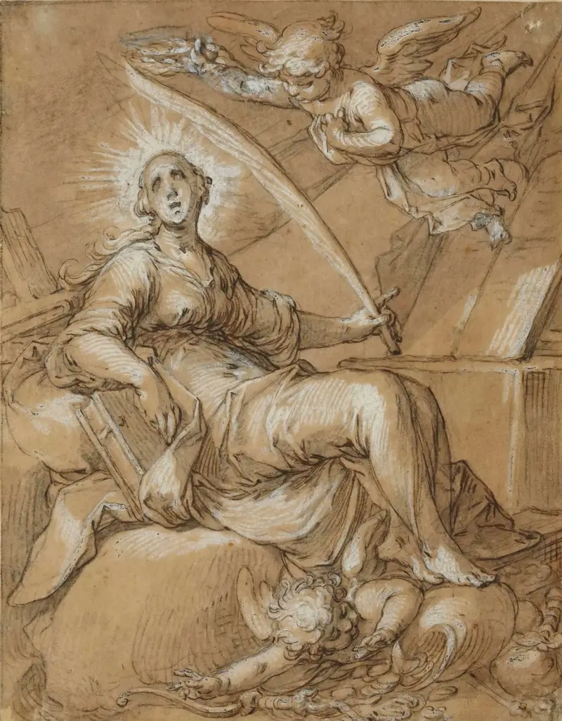 Święta Katarzyna, Abraham Bloemaert