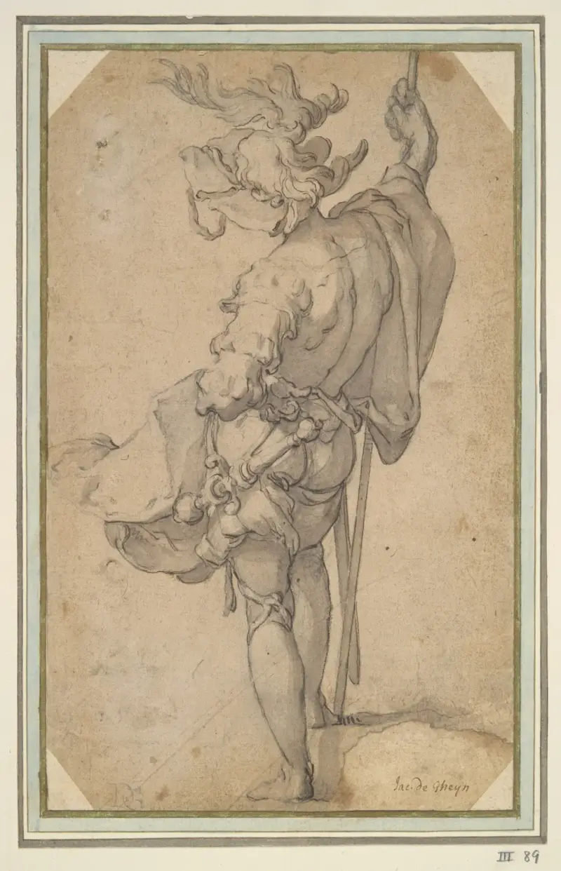 Stående soldat av Abraham Bloemaert