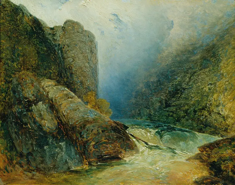 Die Teufelsmauer bei Hohenfurt (Kienberg) av Adalbert Stifter