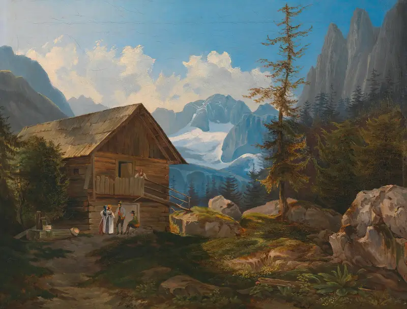 V Gosautalu (Horní Rakousy), Adalbert Stifter