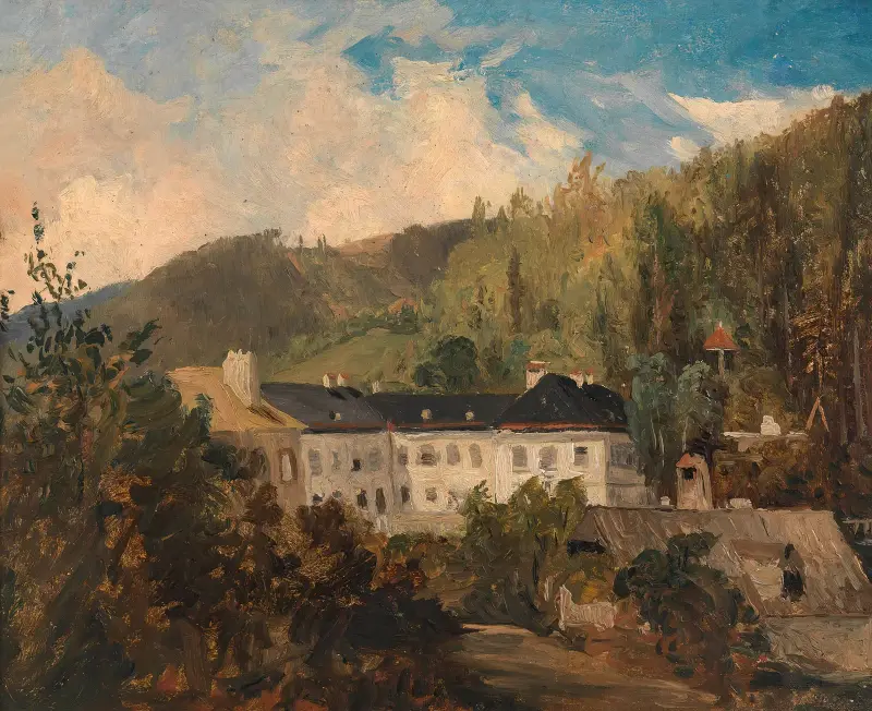 Motiv aus Neuwaldegg von Adalbert Stifter