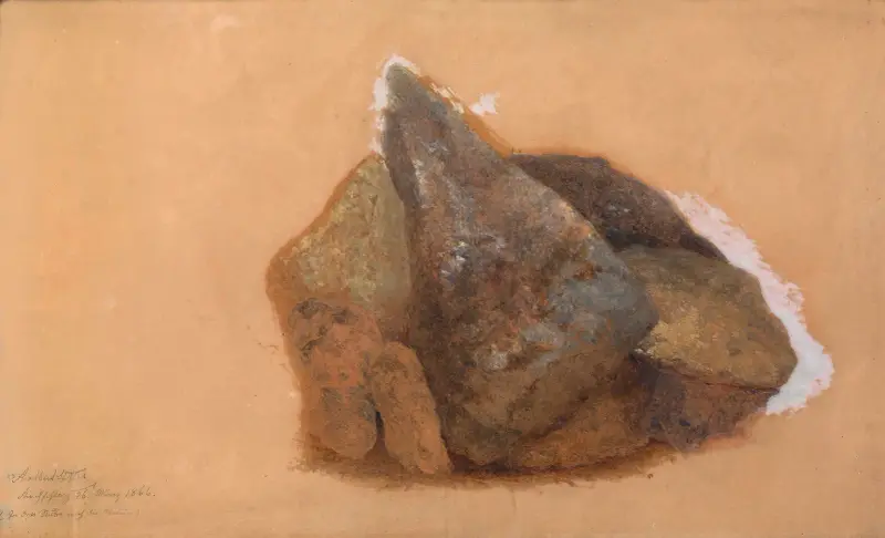 Steinstudie von Adalbert Stifter
