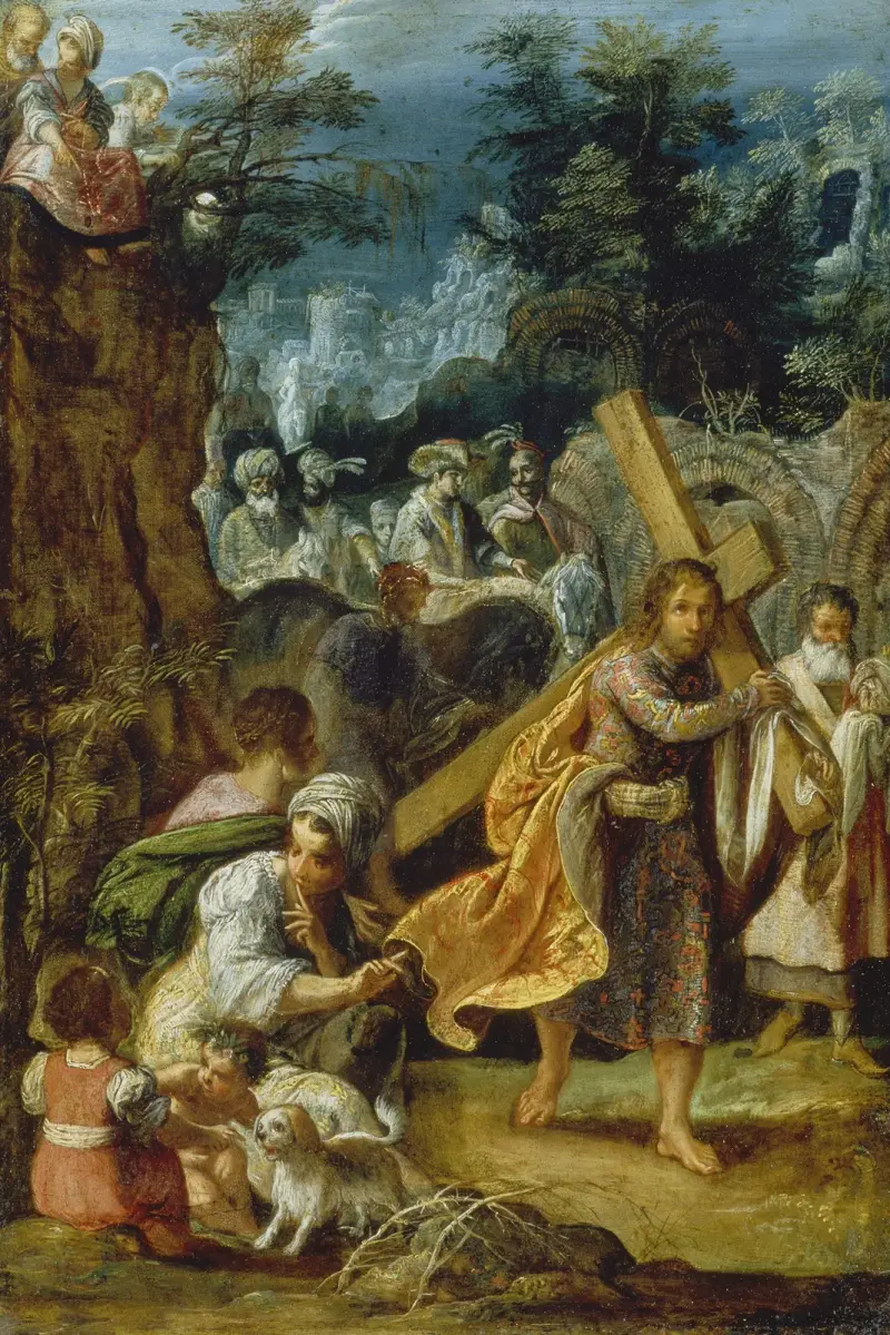 Wjazd cesarza Herakliusza do Jerozolimy, Adam Elsheimer
