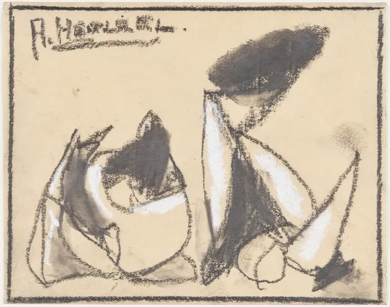 Kompozycja abstrakcyjna, Adolf Hölzel