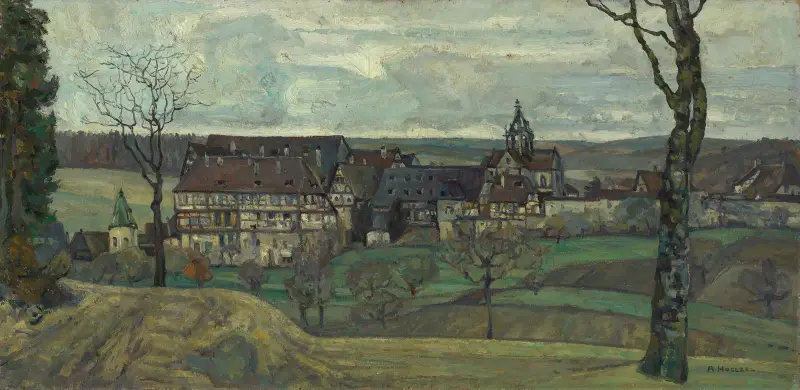 Kloster Bebenhausen bei Tübingen av Adolf Hölzel