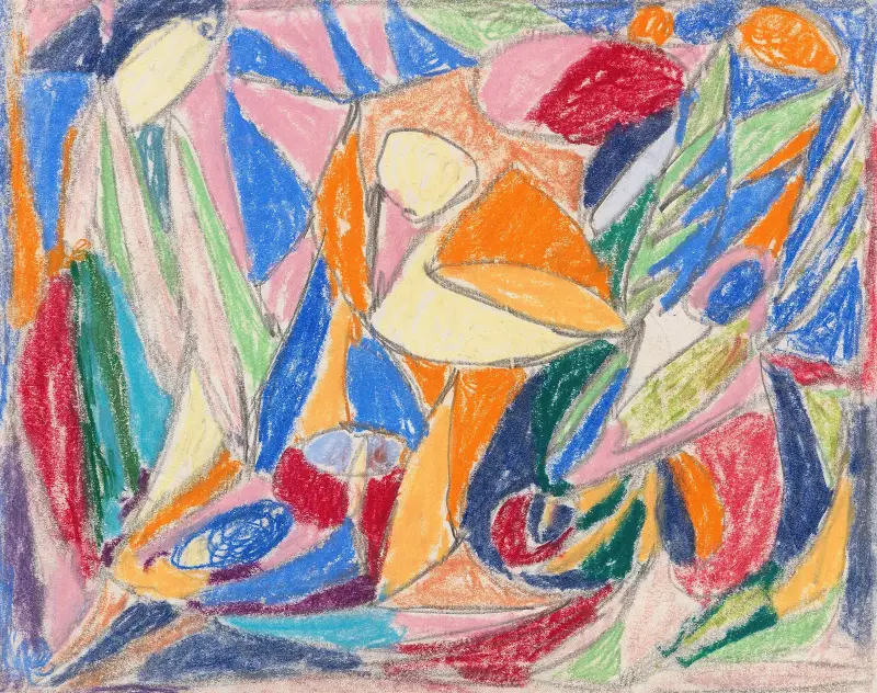 Bez názvu, 1930 – Nr. 2, Adolf Hölzel