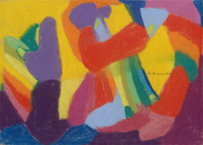 Ohne Titel, 1930 – Nr. 2 – Nr. 2 von Adolf Hölzel