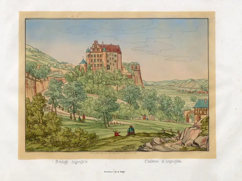 Schloss Argenfels von Johann Adolf Lasinsky