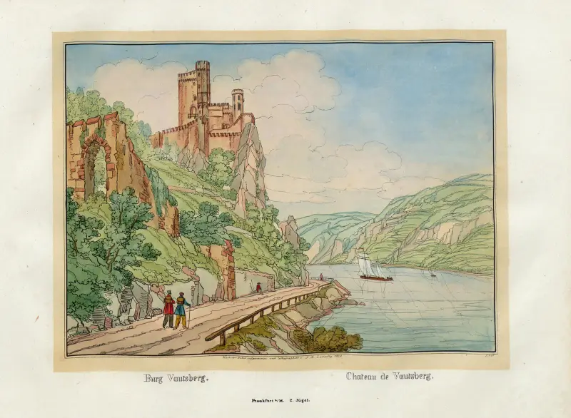 Schloss Vautsberg von Johann Adolf Lasinsky