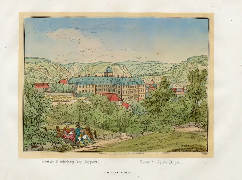 Klášter poblíž Boppartu, Johann Adolf Lasinsky