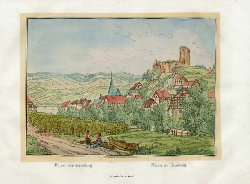Zříceniny u Heimburgu, Johann Adolf Lasinsky