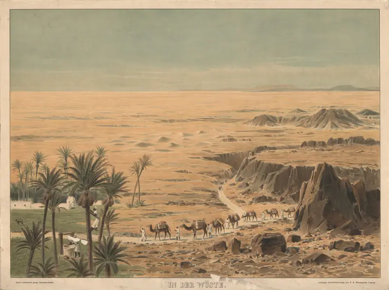 In der Wüste von Adolf Lehmann