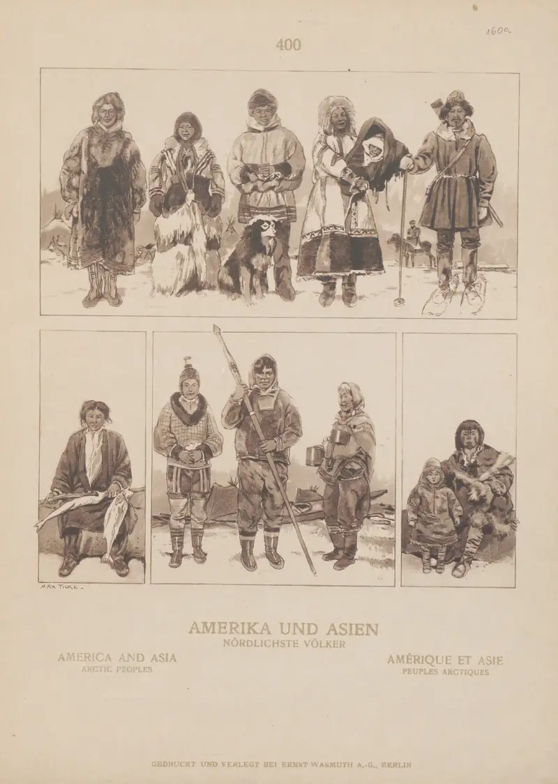 America and Asia; Arctic Peoples av Adolf Rosenberg