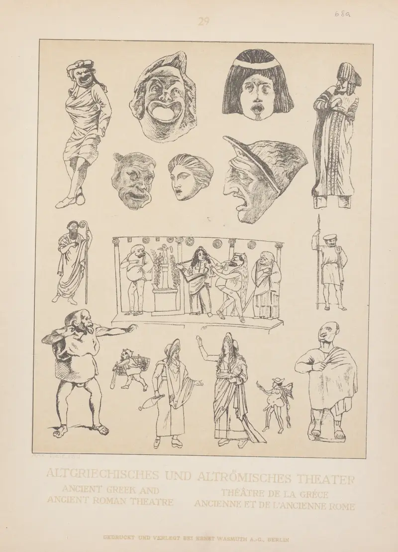 Antik grekisk och antik romersk teater av Adolf Rosenberg
