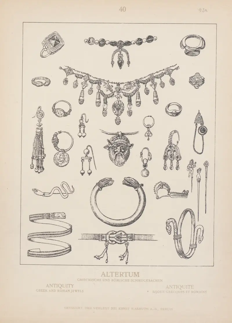 Antiquity; Greek and Roman jewels av Adolf Rosenberg