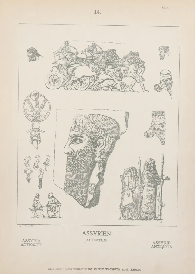 Assyrien forntid av Adolf Rosenberg