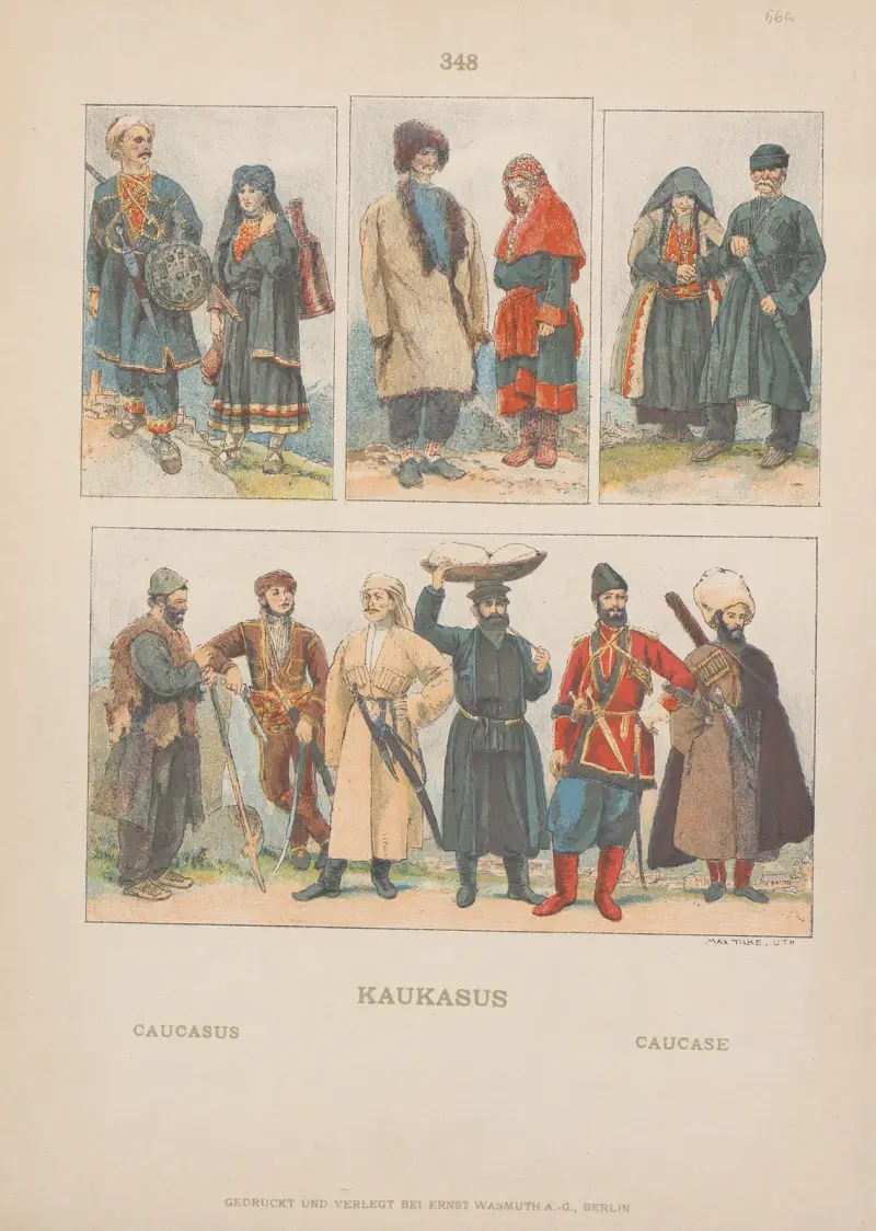 Kaukaz, Adolf Rosenberg