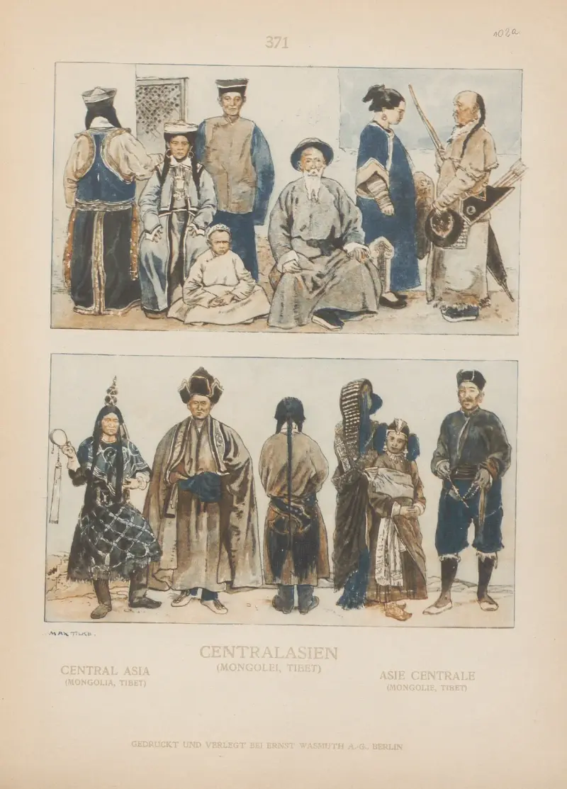 Central Asia (Mongolia, Tibet) av Adolf Rosenberg
