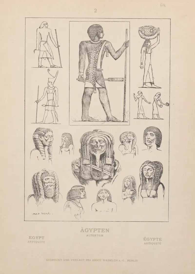 Ägyptische Antike, 1905 – Nr. 5 von Adolf Rosenberg