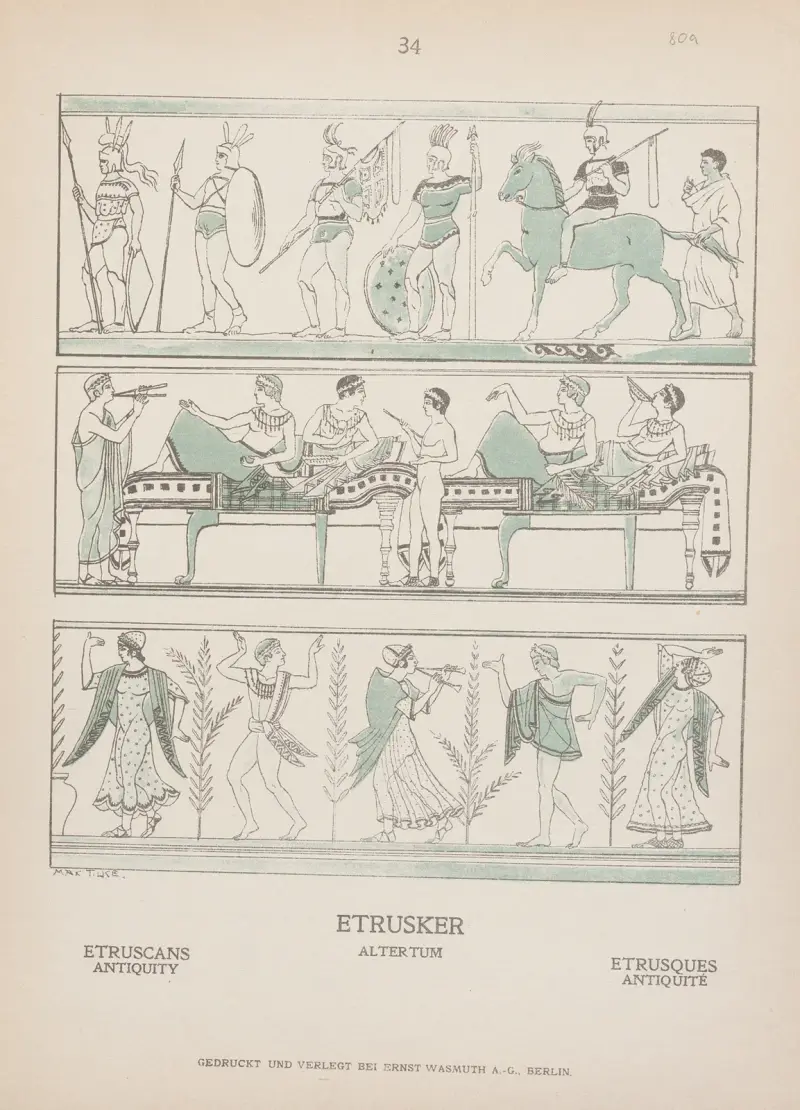 Etruscans Antiquity av Adolf Rosenberg