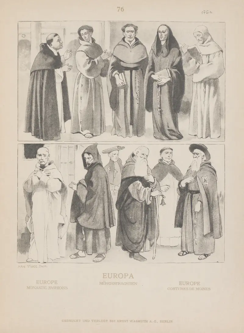 Europa; Habity zakonne, Adolf Rosenberg