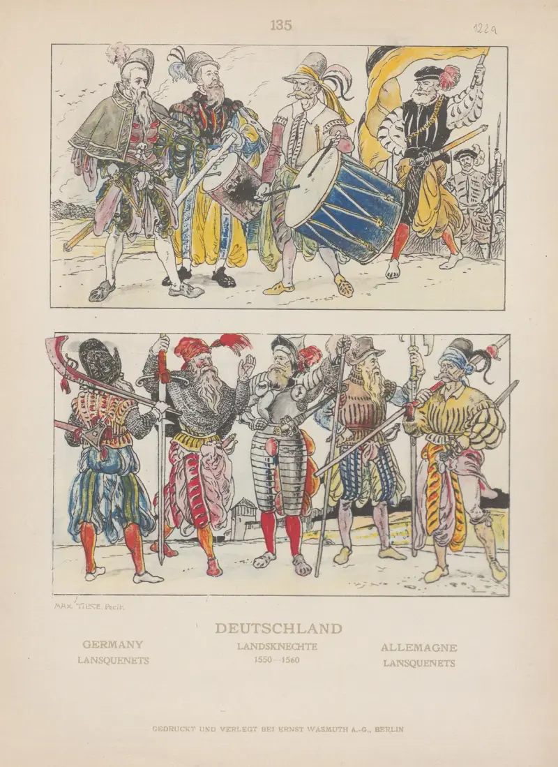 Niemcy; Landsknechci, Adolf Rosenberg