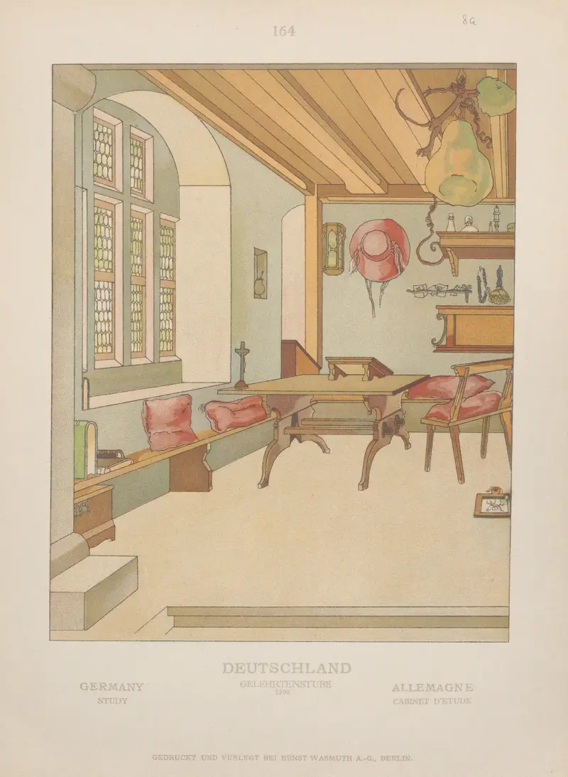 Germany; Study av Adolf Rosenberg