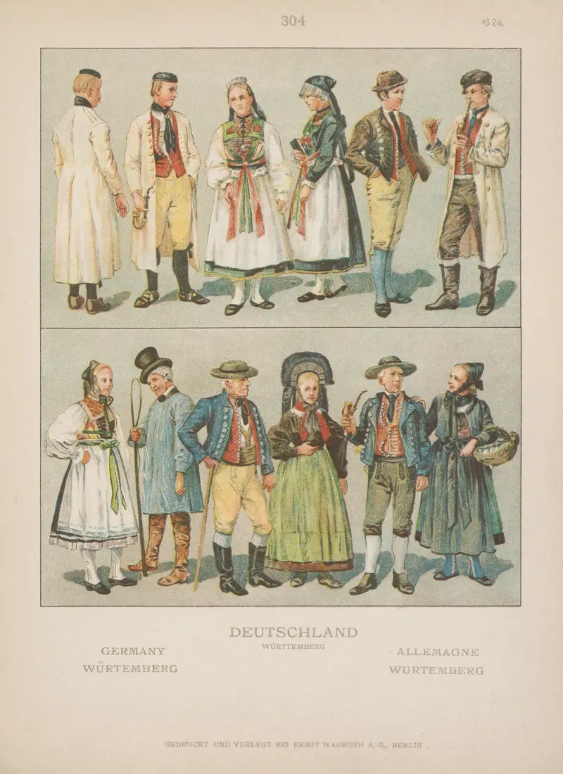 Deutschland; Württemberg von Adolf Rosenberg