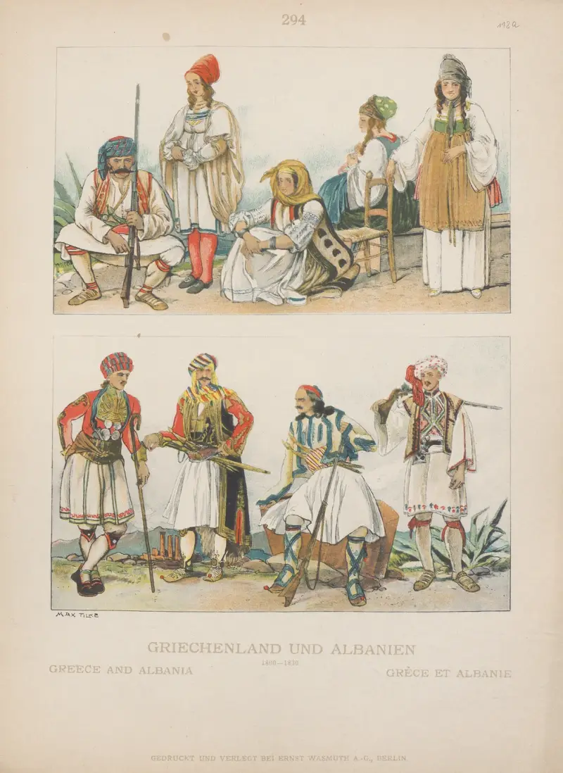 Grecja i Albania, Adolf Rosenberg