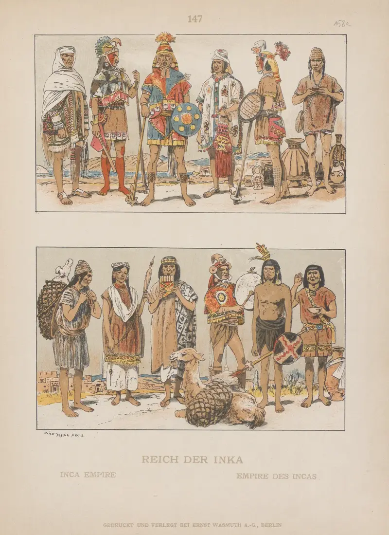 Inca empire av Adolf Rosenberg