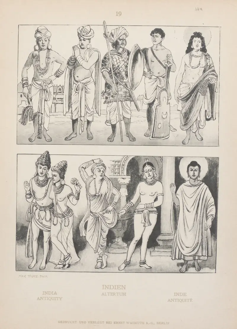 Indien forntid av Adolf Rosenberg