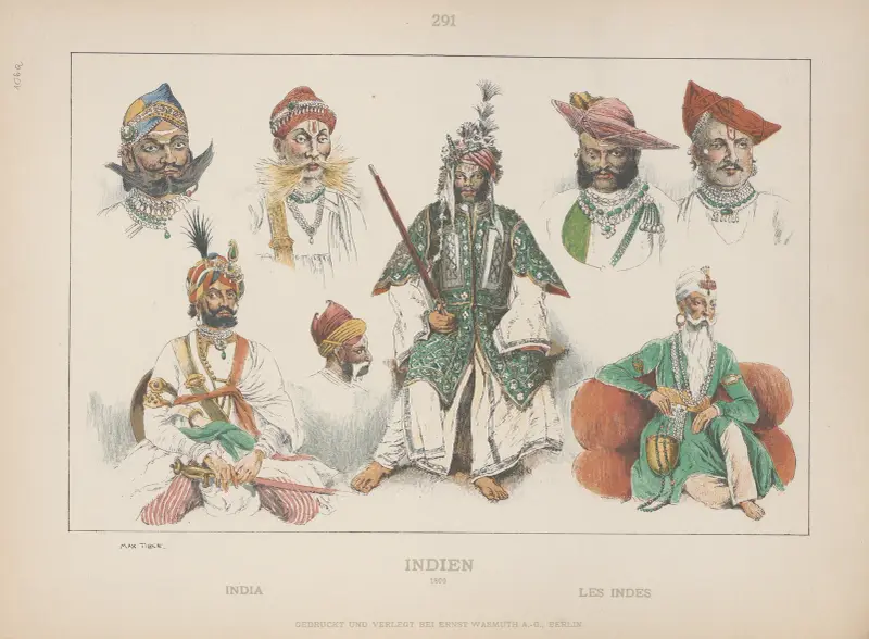 Indien von Adolf Rosenberg