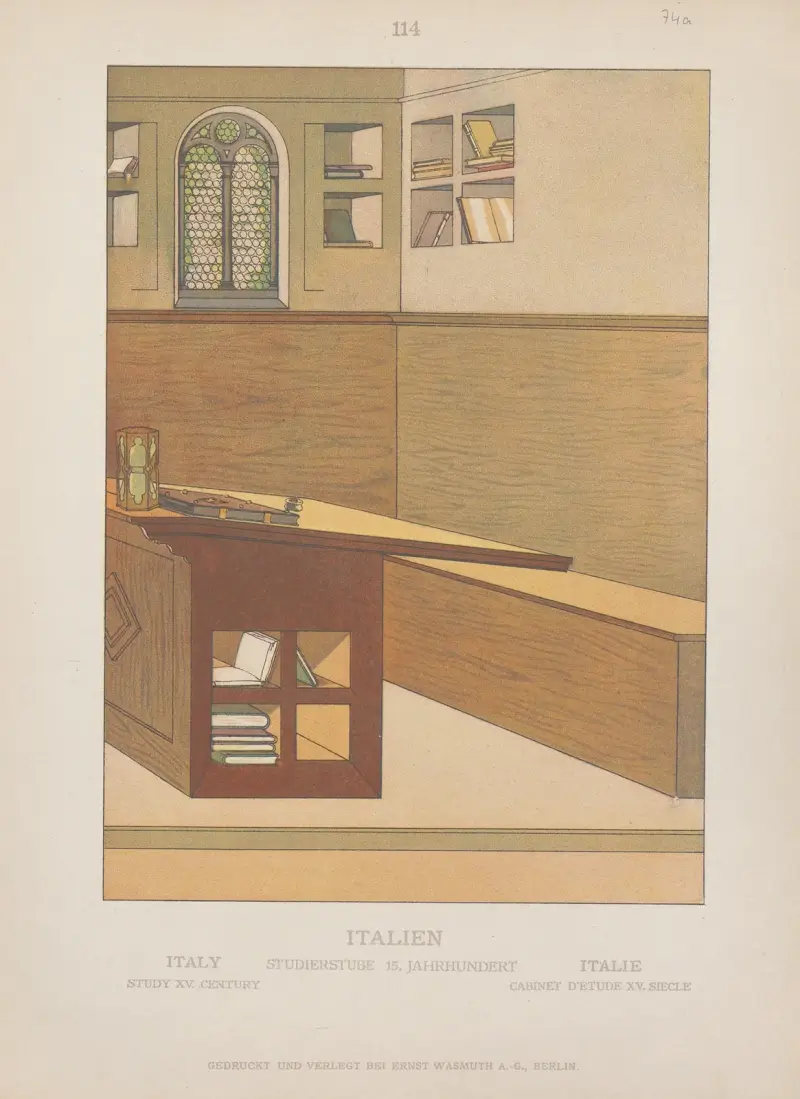 Italy; Study XV century av Adolf Rosenberg
