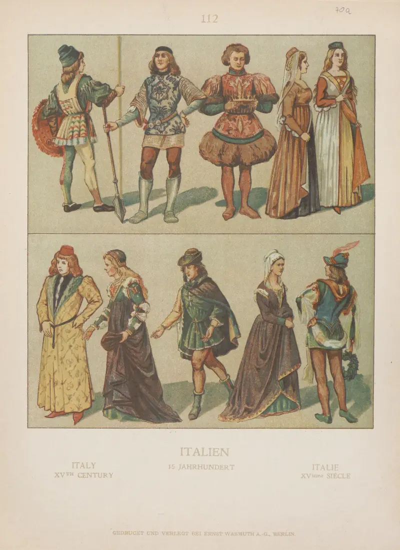 Italien; 1400-talet av Adolf Rosenberg