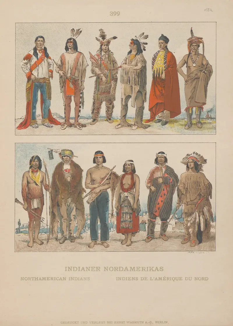 Nordamerikanska indianer av Adolf Rosenberg