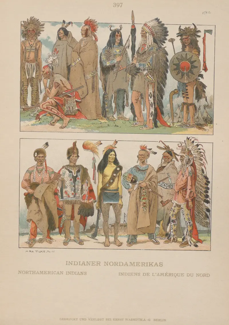 Nordamerikanska indianer av Adolf Rosenberg