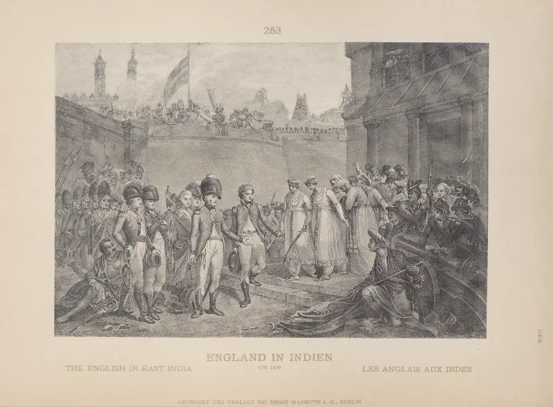 Engelsmännen i Ostindien av Adolf Rosenberg