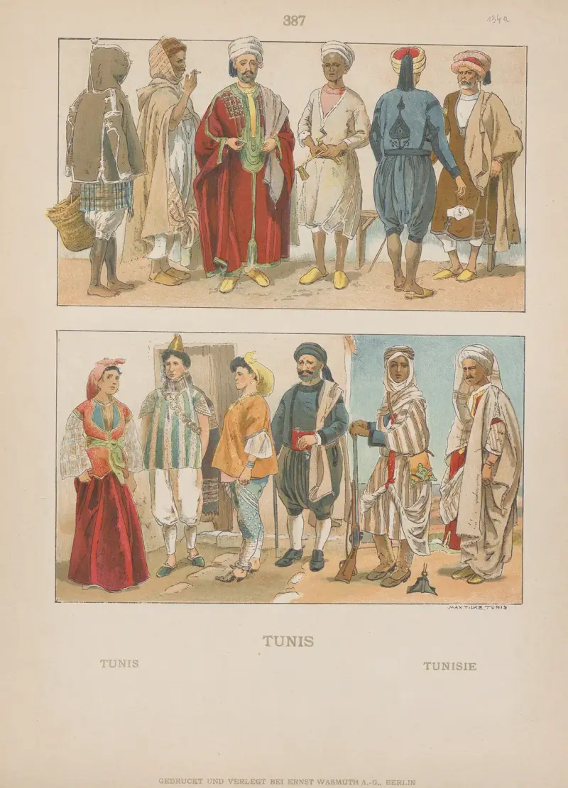 Tunis av Adolf Rosenberg