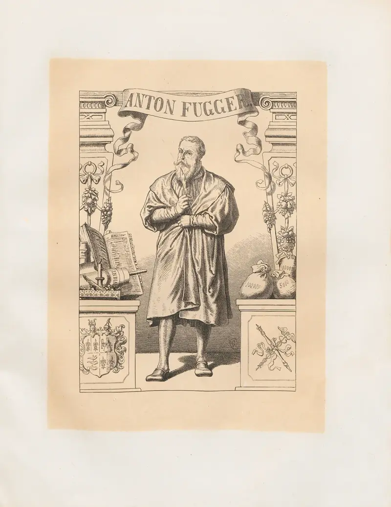 Anton Fugger, Adolf Schrödter