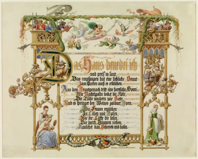 Brautlied av Adolf Schrödter